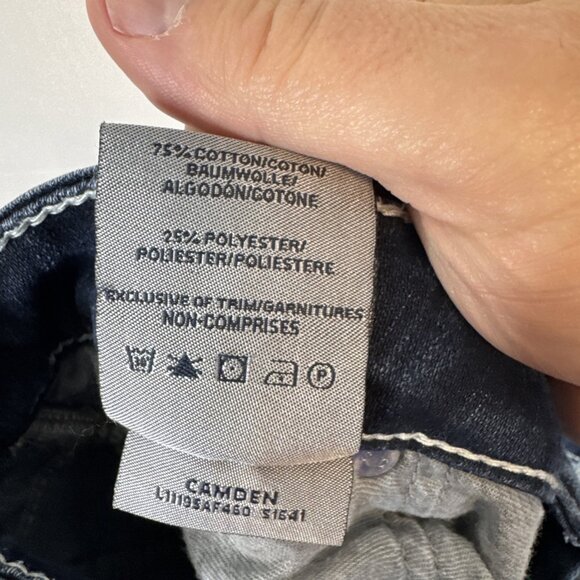 Silver Jeans Co Camden Women’s Denim Jeans Blue W32 L31 Stretch Low Rise Stretch - Picture 8 of 8